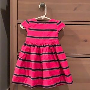 Ralph Lauren Button Striped Dress